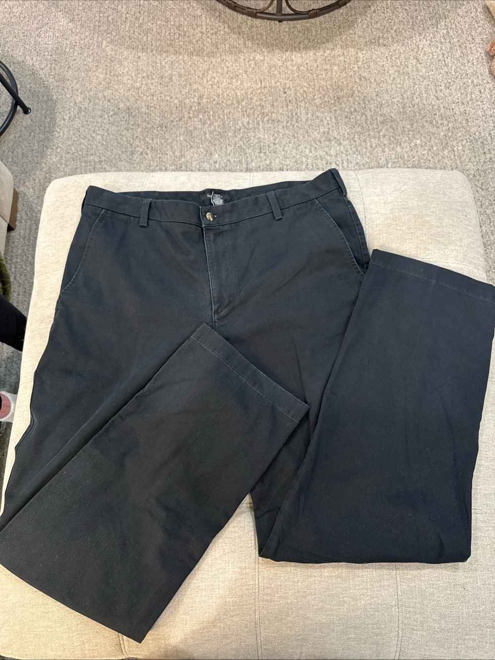 2 pair Van Heusen Black Straight-Leg dress pants